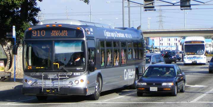 LA Silverline NABI Metro 45C 8382